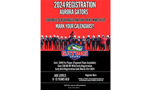 2024 FALL FOOTBALL REGISTRATION OPENS 3/1/24!!!